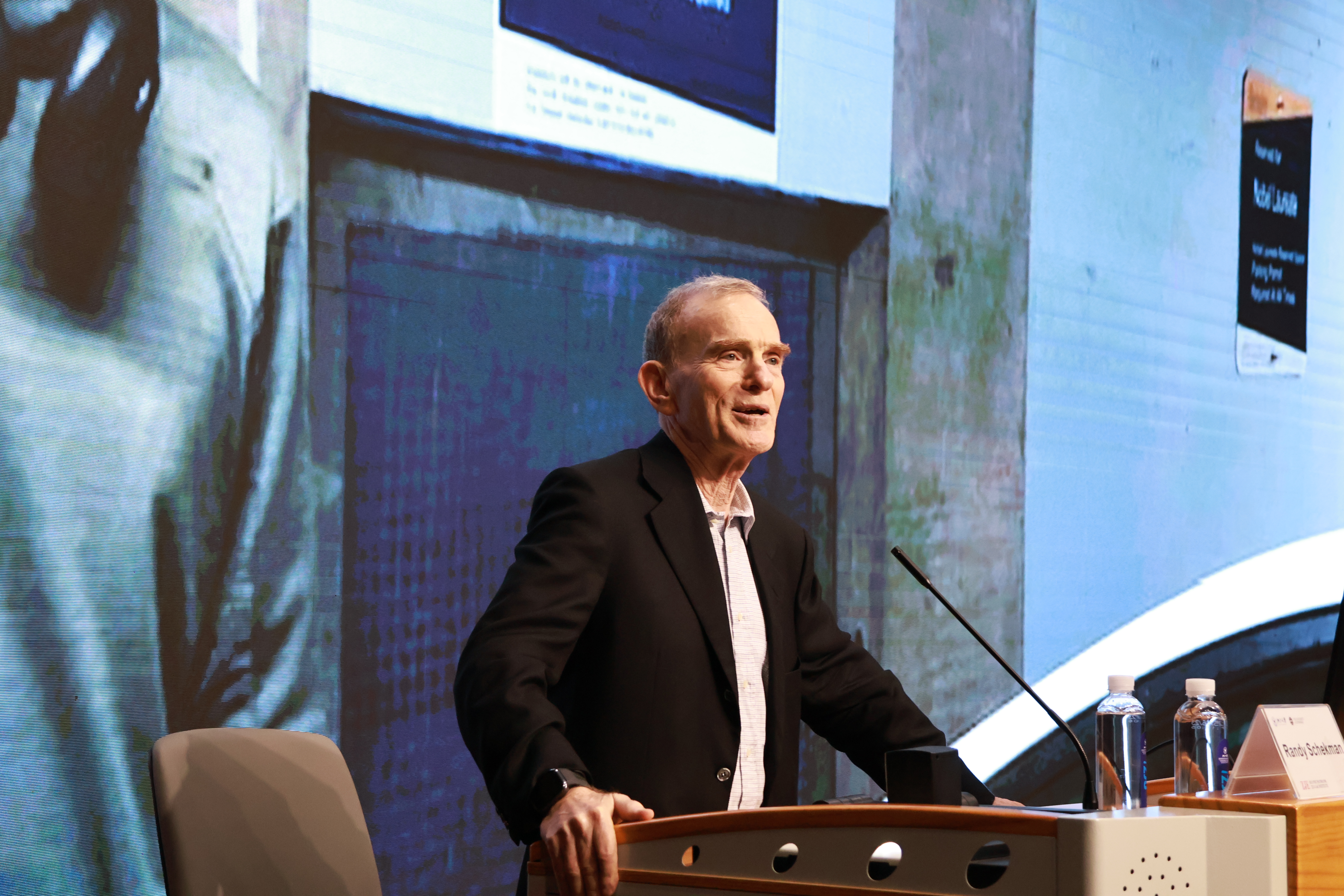 诺奖得主Randy Schekman ZJE开讲!分享“非经典分泌”前沿进展【Biomed-X Seminar第140期】